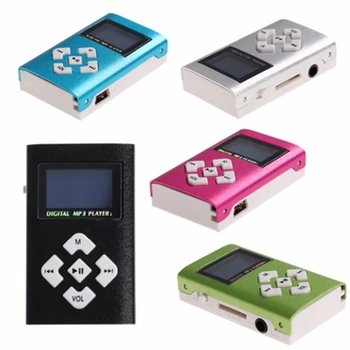 

1000PCS Hot Sell Gift High Quality Mini book MP3 music player LCD Screen Support Micro SD TF Card MP3 Player