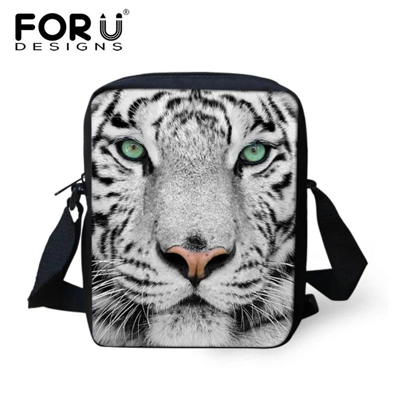 

FORUDESIGNS 2017 Small Animal Printing Mens Crossbody Bag,Man Cool Mini Cross Body Bags,Casual Designer Shoulder Bags for Men