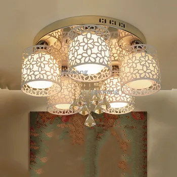 

Mordern Led Ceiling Lights Loft Decor Glass Flush Mount Ceiling Light Dining Room Lighting Ceiling lamp Stair Art Light Fixtures