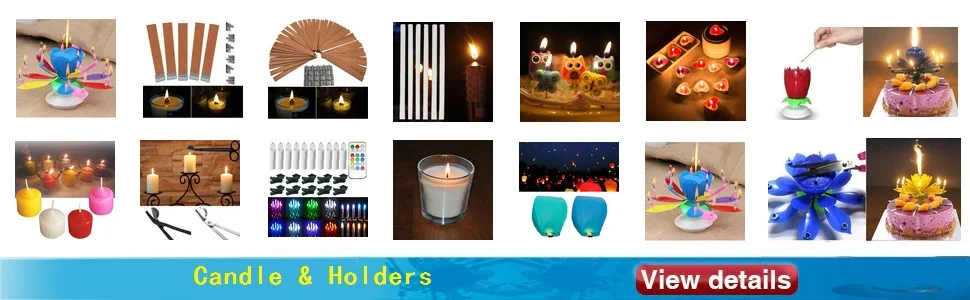 Candle & Holders