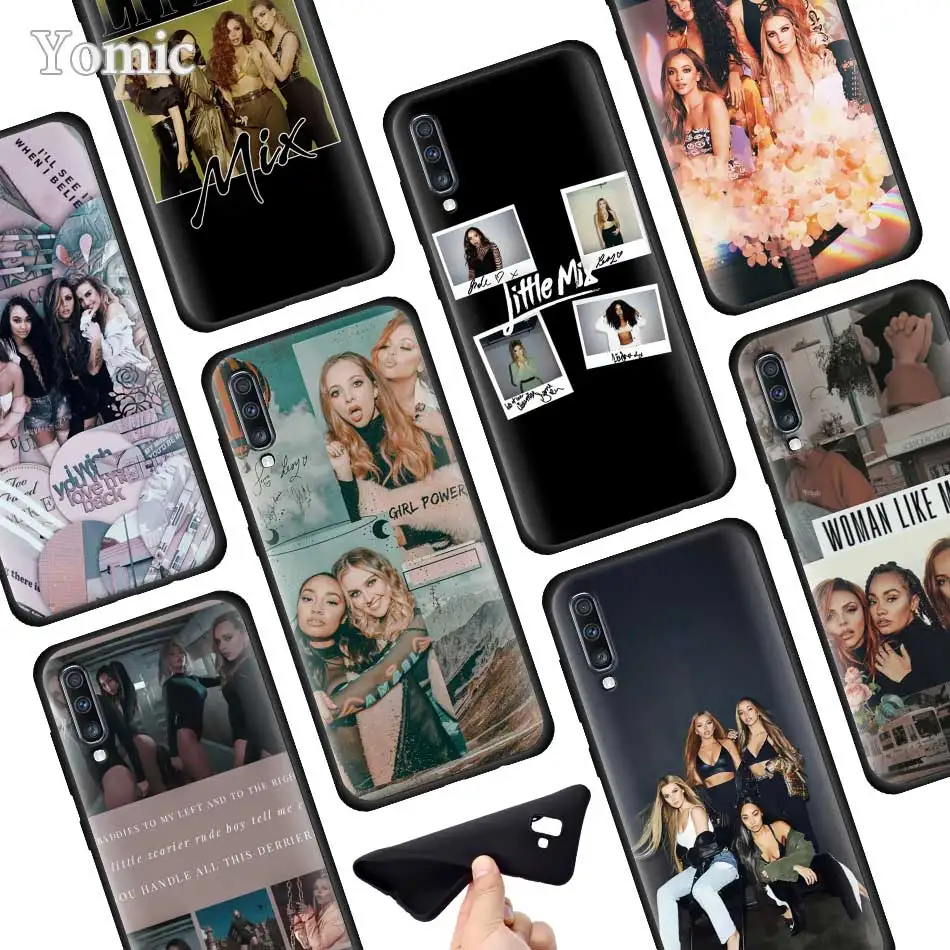 

Little Mix Silicone Soft Phone Case for Samsung Galaxy A50 A40 A70 A30 A20 A80 A6 A7 A8 Plus 2018 Back Case