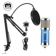 

BM800 Studio Microphone Sets for Computer USB Condenser Microphones for Audio Recording with Shock Mount Audio Cable Mic Stand