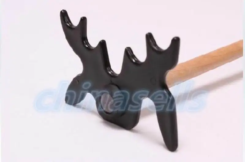 100pcs 당구 큐 랙 다리 머리 당구 크로스 antlers 막대 홀더 스누커 풀 큐 스틱 프레임 장 대 랙 막대 액세서리