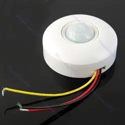ИК инфракрасный PIR датчик движения переключатель для светодио дный светильник потолочный настенный автоматический