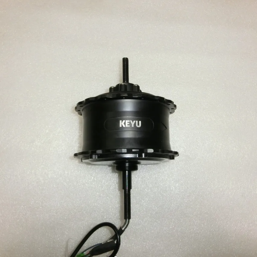 Sale 36V 48V 500W High Speed Brushless Gear Hub Motor FAT E-bike Motor Rear Wheel Drive KEYU 5