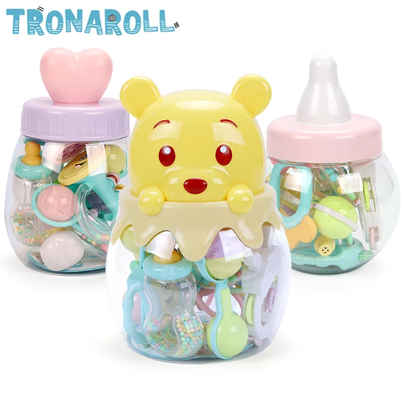 

Baby Toys 0-12 Months Rattles oyuncak Mobiles Rattle Bed Children Speelgoed Educational Toy Bell Newborns Gift Beanbag For Girls