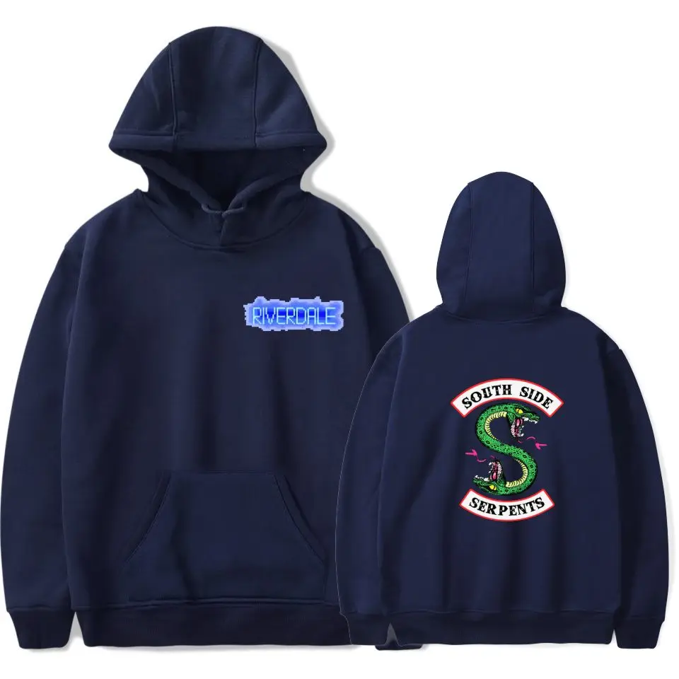  Women/Men American Riverdale Southside Serpents Hoodies Sweatshirts 2018 South Side Sweatshirt Hip-