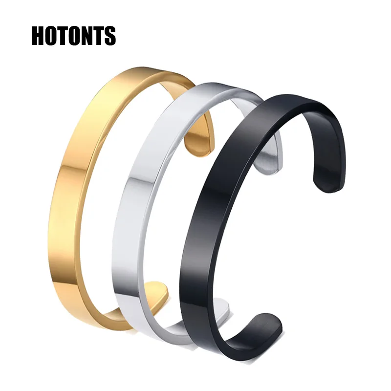 B 105 6 Gold Bangles Customized Jewelry Engraving Stainless Steel B 105 6 Gold Bangles Customized Jewelry Engraving Stainless Steel 6mm 8mm Men Engravable Cuff Bracelet Bangle For Women In From