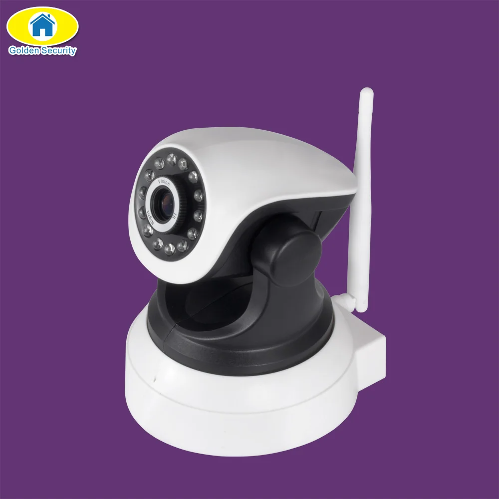 

Golden Security HD IP Camera Wireless WiFi Wi-Fi Video Surveillance Night Security Camera Network Indoor Baby Monitor TF Card