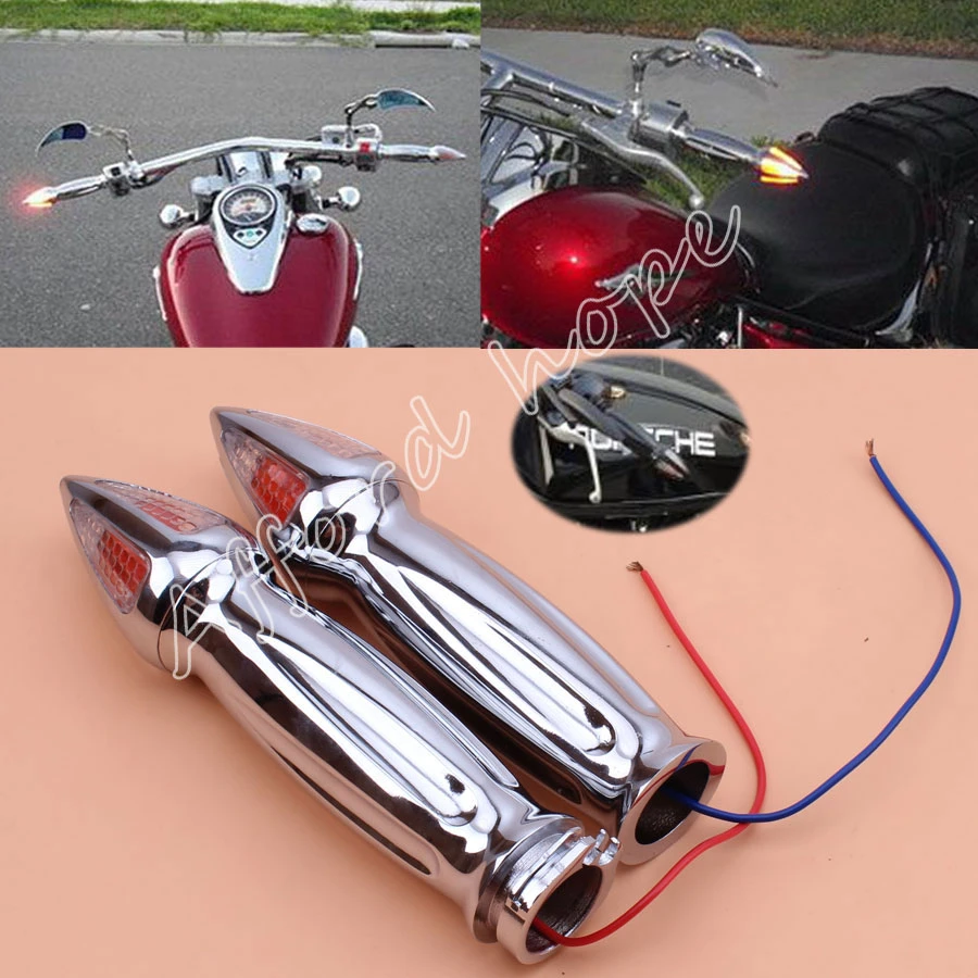 Motorrad Chopper Harley Blinkerblenden Chrom für Harley-Davidson Motorrad Chopper Harley Blinkerblenden Chrom für Harley-Davidson