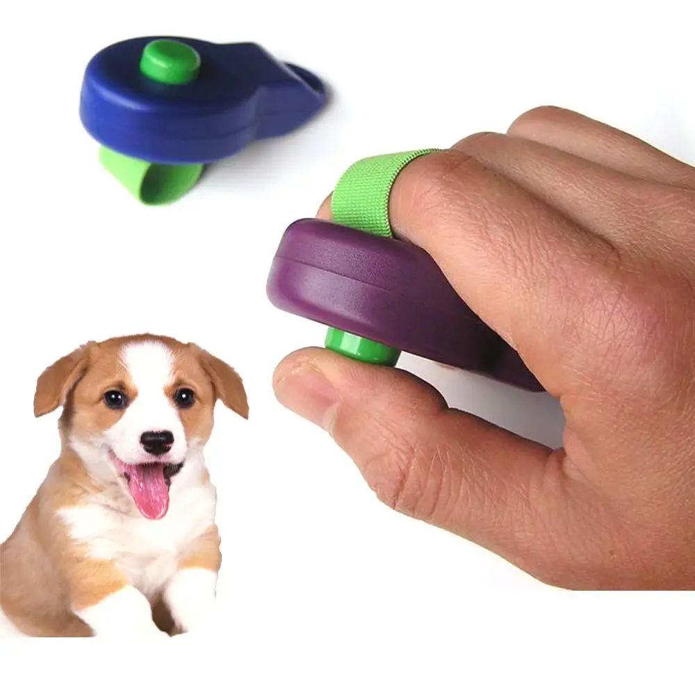 deYukiko Mini Rushed Ultraschall Hund Haustier Clicker Training Trainer Heimtierbedarf 