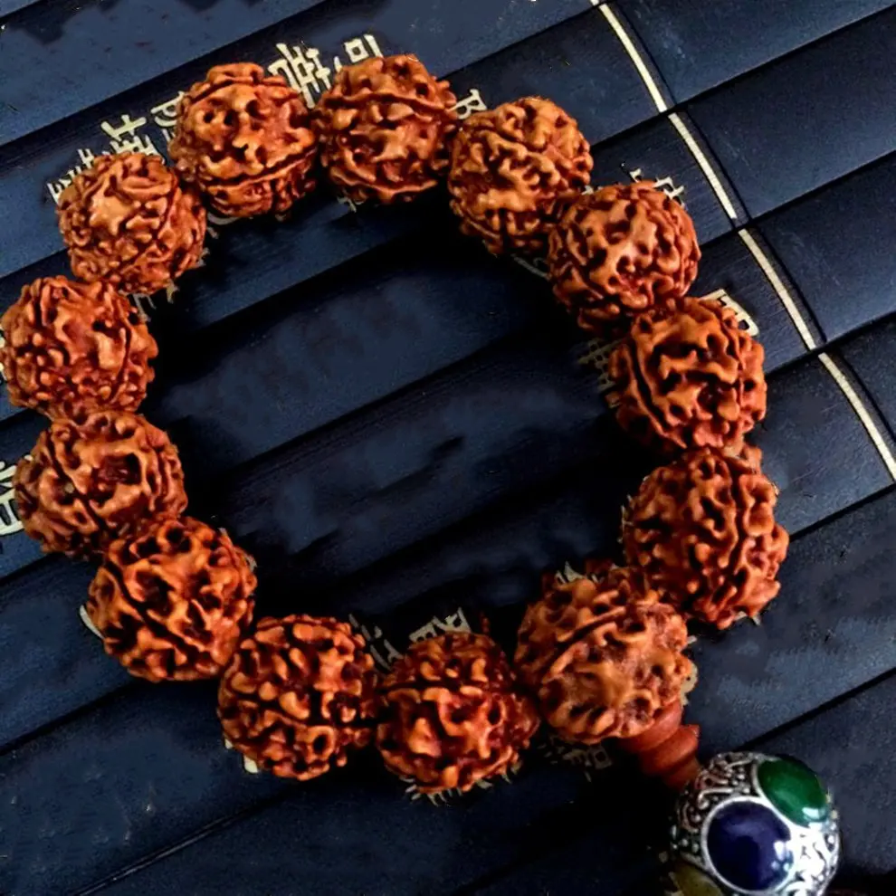 

Natural Vajra Bodhi Gear Pearl Car Pendant Car Charm Bead Bracelet Car Decoration Decoration