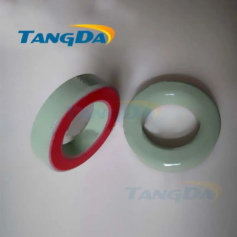 

Tangda Iron powder cores T225-18 OD*ID*HT 58*35*14.5 mm 67nH/N2 55ue Iron dust core Ferrite Toroid Core toroidal green red