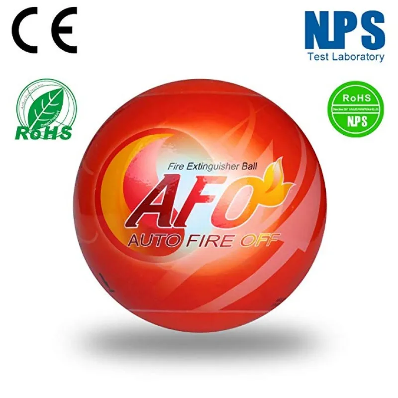 

Large Size AFO Fireball Automatic Fire Extinguisher Ball with Wall Mount Bracket Composed of Environmental harmless Dry Powder