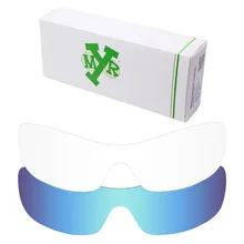 2 шт. Mryok Сменные линзы для защиты от царапин для солнцезащитных очков-солнцезащитных очков оакли антикс линза Ice Blue& HD Clear