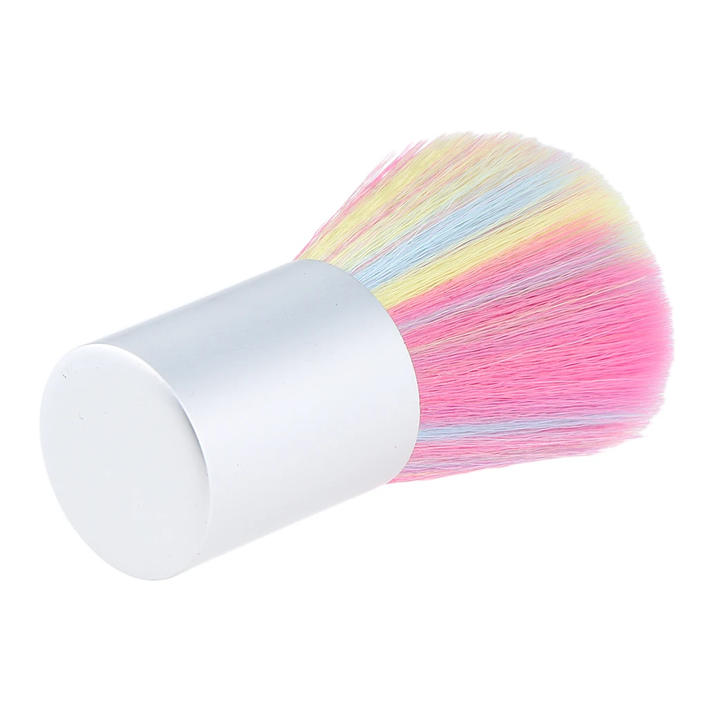 Soft Nail Arts Dust Brush Cleaner Makeup Powder Blush Brushes Hair Sweep Brush Neck Duster Barbers Hairdressing Cleaning Tool
