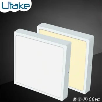 

Litake 85-265V Ultrathin Square LED Panel Light Anti-mist Ceiling Lamp Downlight Home Office Decoration