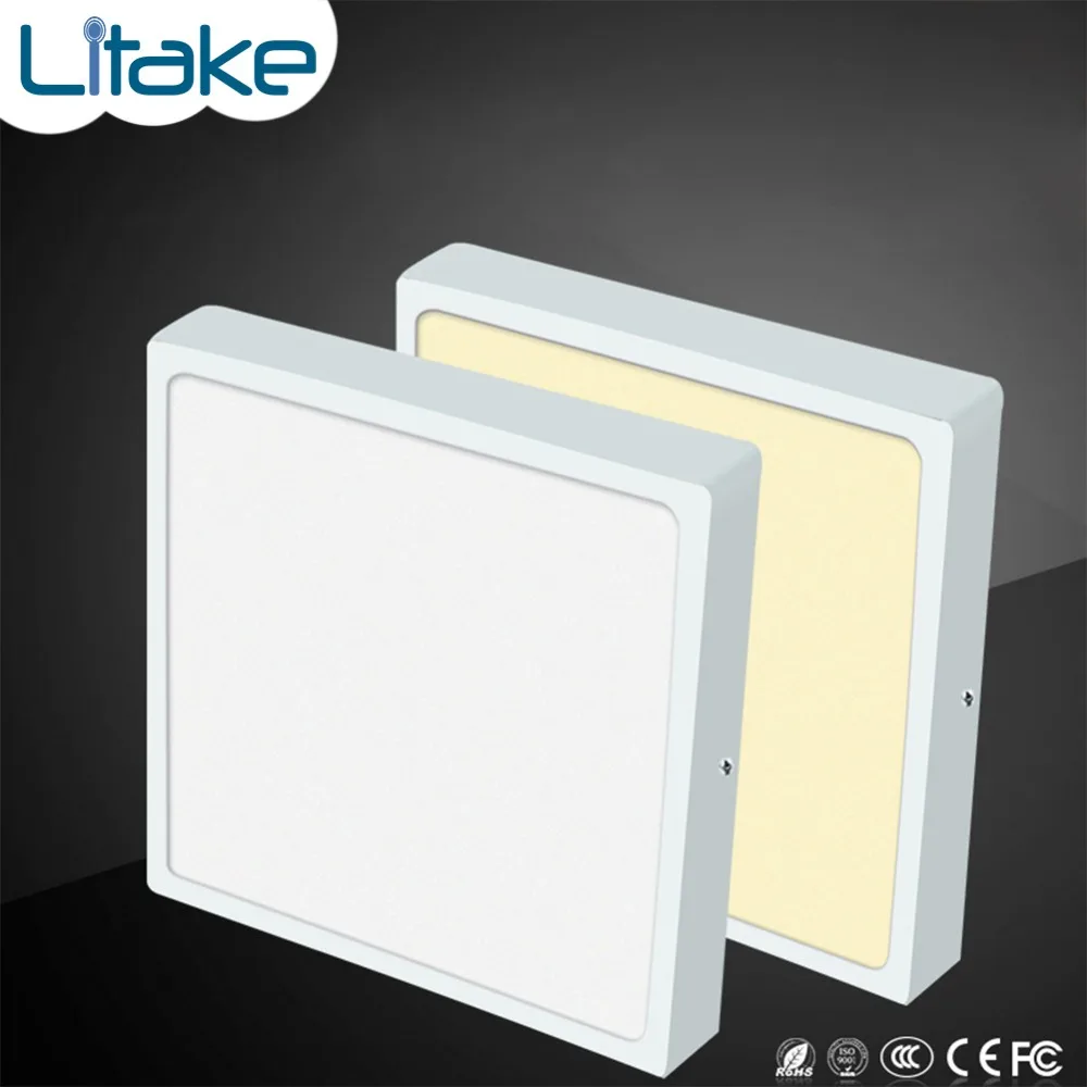 Litake 85 265V ультратонкая квадратная Светодиодная панель с защитой от тумана