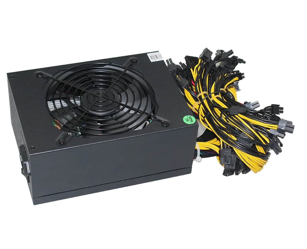 8 GPU PSU التعدين امدادات الطاقة 1800 واط Pc جهاز تعدين بيتكوين R9 380/390 RX 470/480 RX 570 1060 ل Antminer A6 a7 S5 S7 B3 C9 D3 E9