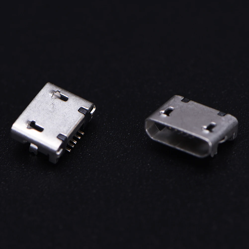 

SD&HI Micro USB 5pin B Type Female Connector For Mobile Phone Micro USB Jack Connector 5 pin Charging Socket Sell 10Pcs