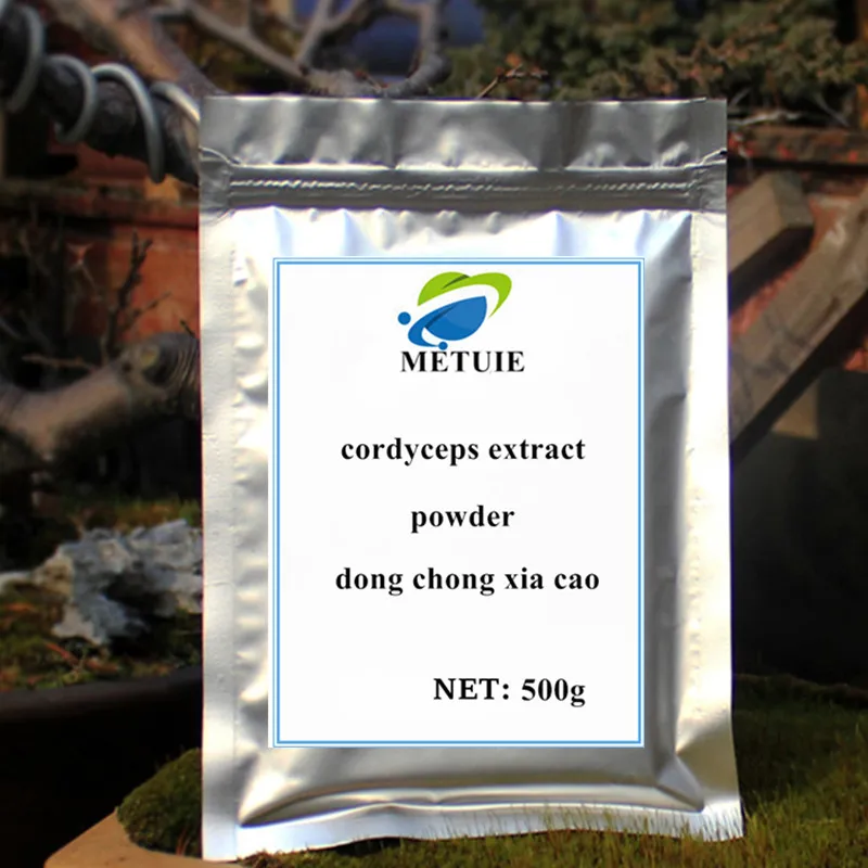 Дохот высококачественного натуральный экстракт Кордицепса cordycepin, мицелия полисахарида dong Чонг ся Цао - Цвет: 500g