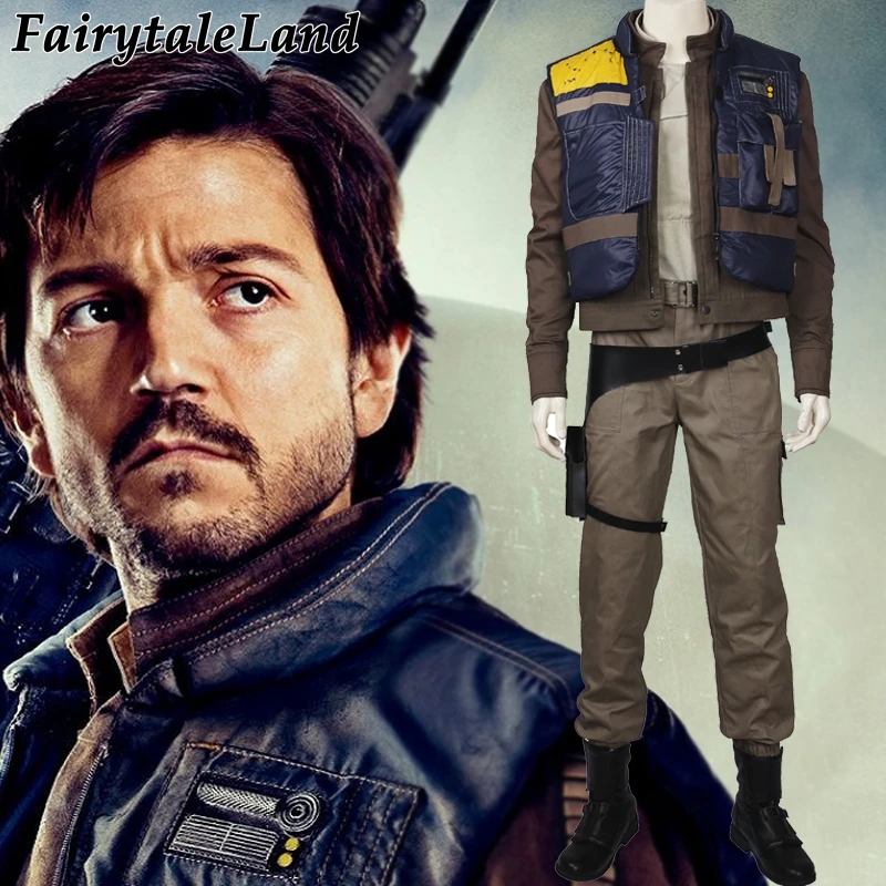 

Rogue One: A Star Wars Story Cassian Andor Cosplay Costume Halloween Costumes adult men Cassian Andor costume custom made