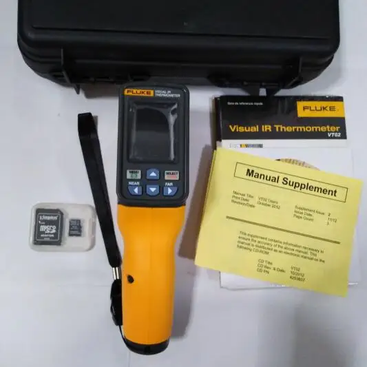 Fluke VT02 Визуальный ИК термометр инфракрасное тепловое Изображение камеры