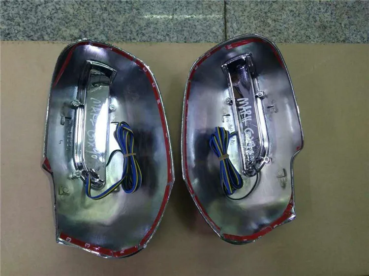 For TOYOTA MARK-2 GX90 mirror housing shell plating with LED light