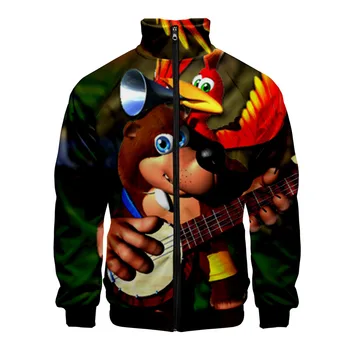 

Banjo Kazooie 3D Printed Stand Collar Zipper Jacket Fashion Women/Men Hot Sale 2019 Fashion Trendy Streetwear Clothes