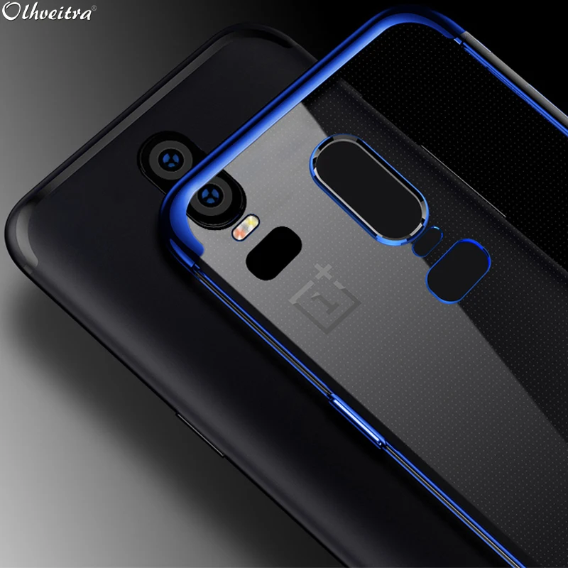ТПУ Мягкая задняя крышка для Oneplus 6/One Plus 6 Чехол TPU Shell Защитная прозрачный