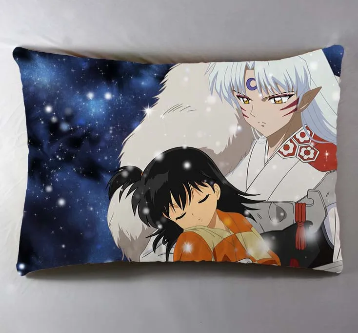 Аниме Манга Inuyasha 40*60 см Наволочка Чехол сиденье постельные принадлежности Подушка - Цвет: Цвет: желтый