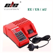 ELE ELEOPTION M18 14.4V-18V Charger for Milwaukee Li-ion Battery C18C C1418C 48-11-1820 48-11-1815 48-11-1840 48-11-1828