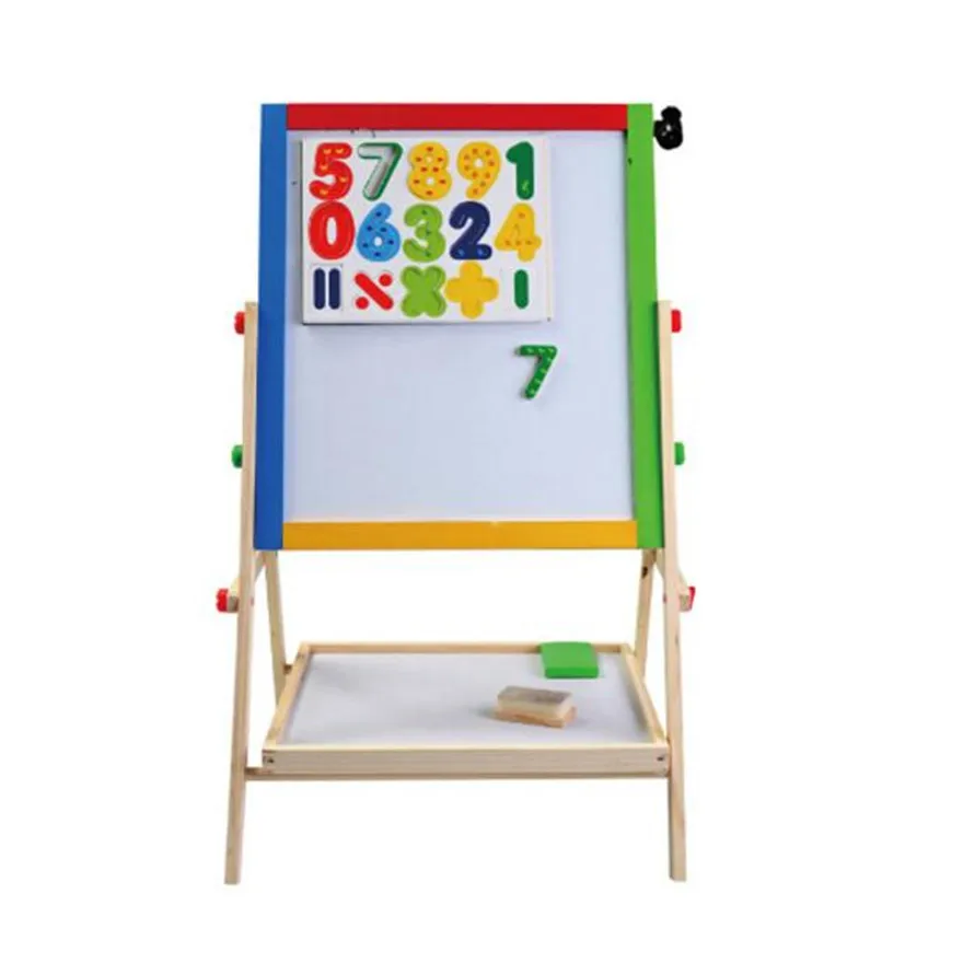 High Quality 15Pcs New Wooden Magnetic Numbers Math Baby Learning Educational Toy Free Shipping