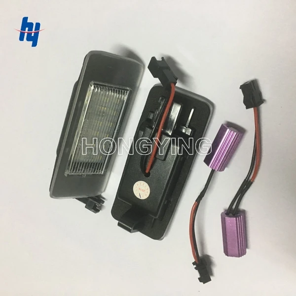 18 SMD Tail LED Number License Plate Light Bulbs Canbus for Opel