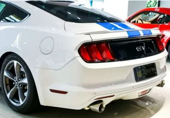 

For Ford Mustang spoiler 2015 2016 2017 2018 high quality ABS car tail wing decoration spoiler Primer and baking paint color