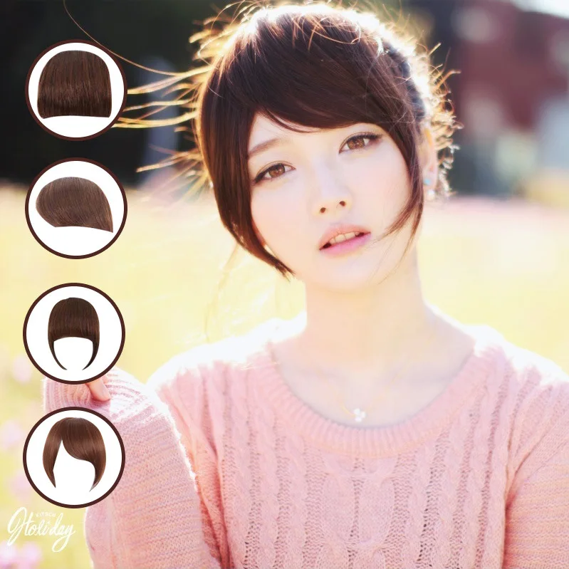 2015 Hot Selling Hair Bangs And Fake Bangs With Different Colors