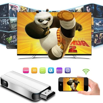 

Wireless Wifi Video Adapter iOS Android HDMI Display Dongle Airplay Miracast For iPhone X XS MAX XR 5 6 7 8 Plus Phone to TV