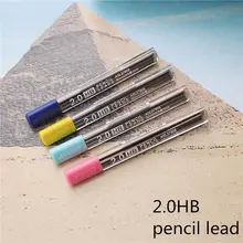 2.0HB механические pemcil приводит 6 заправки в одной коробке школы хорошего качества безопасности канцелярские