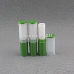 4 г зеленого цвета Блеск для губ/цвет крем трубки или бальзам для губ трубки или Lip stick Трубки