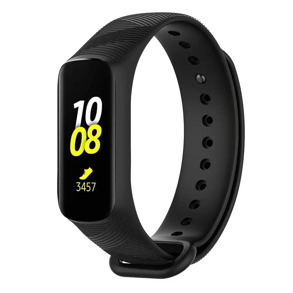 Ремешок силиконовый для Samsung Galaxy Fit e R375 сменный Браслет смарт часов аксессуары