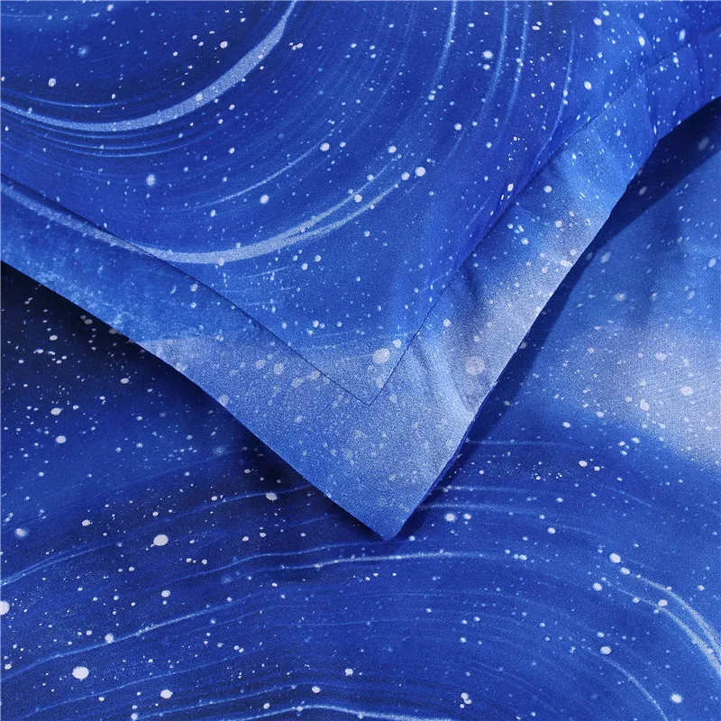 Комплект постельного белья Moon Star Galaxy из 4 предметов с простыней и