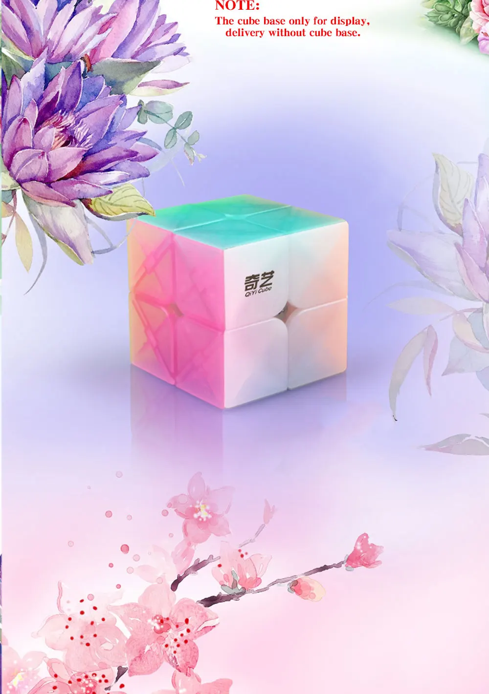 QIYI neo cube 2x2x2 Jelly stickerless Пазлы куб 3x3x3 magic кубики Рубика 4x4x4 cubo magico 5x5x5 qiyi cube Развивающие игрушки