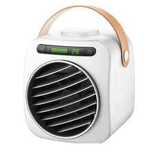 Мини электрический воздухоохладитель для комнаты портативный кондиционер вентилятор цифровой кондиционер xiaomi Мини кондиционер портативный вентилятор