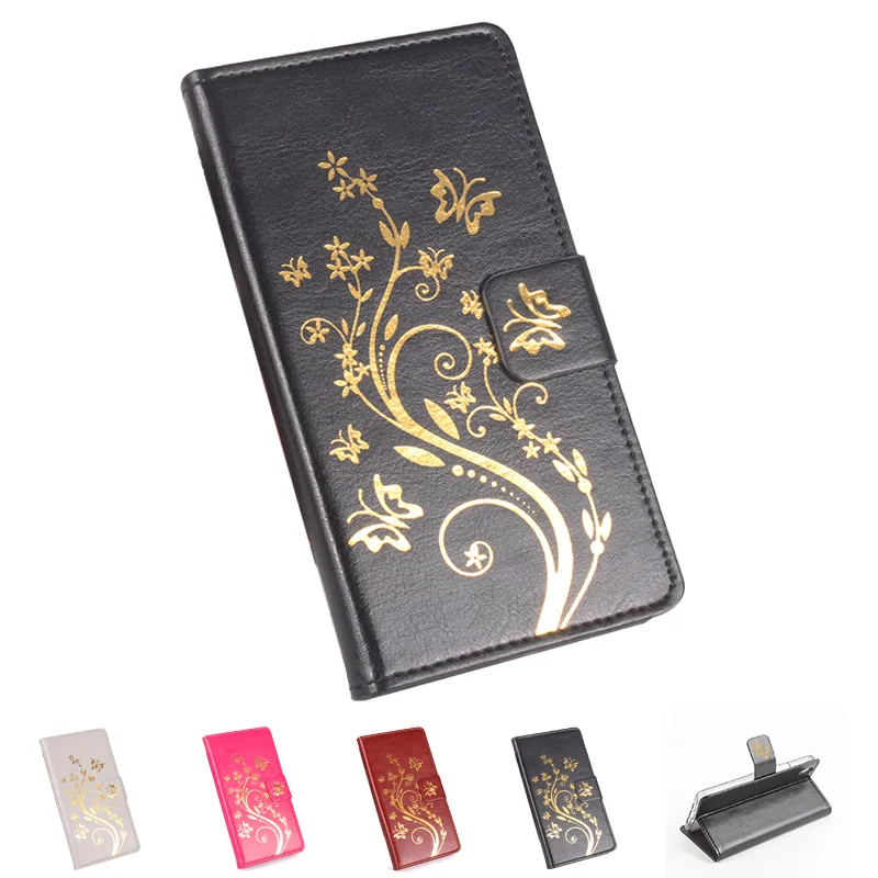 

For Huawei Y6II Case 5.5" Wallet PU Leather Back Cover Case For Huawei Y6 II Y6II 2 Case Flip Protective Phone Bag Skin Fundas