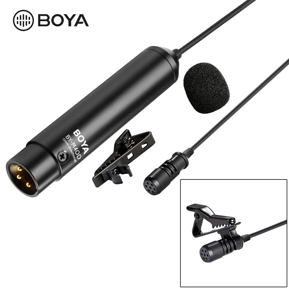 BOYA BY-M4OD by m4od Omni-Directional Lavalier
