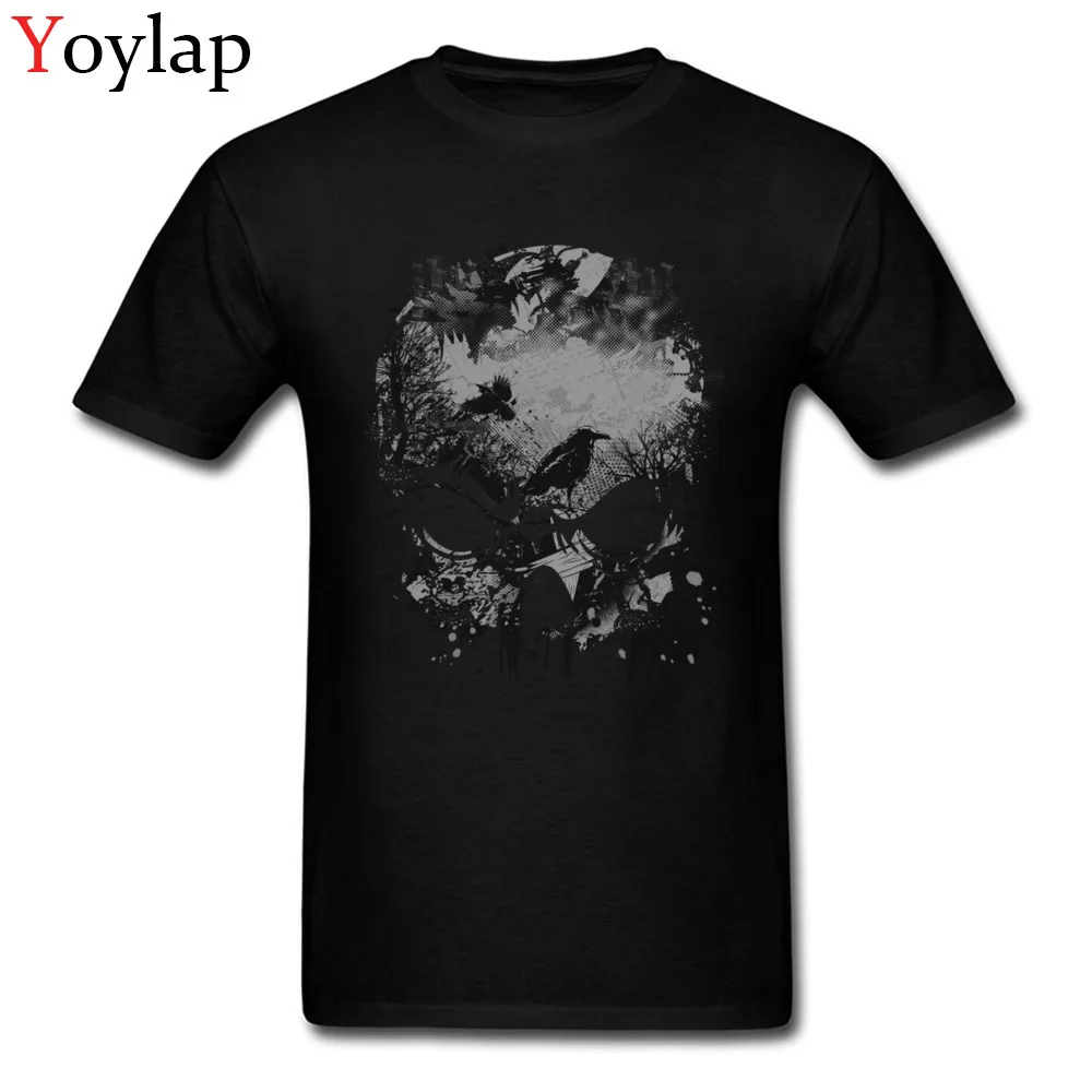 Cotton Fabric Mens Short Sleeve T Shirts Casual Tops T Shirt Prevailing Crazy Round Neck Sweatshirts Gift Top Quality black