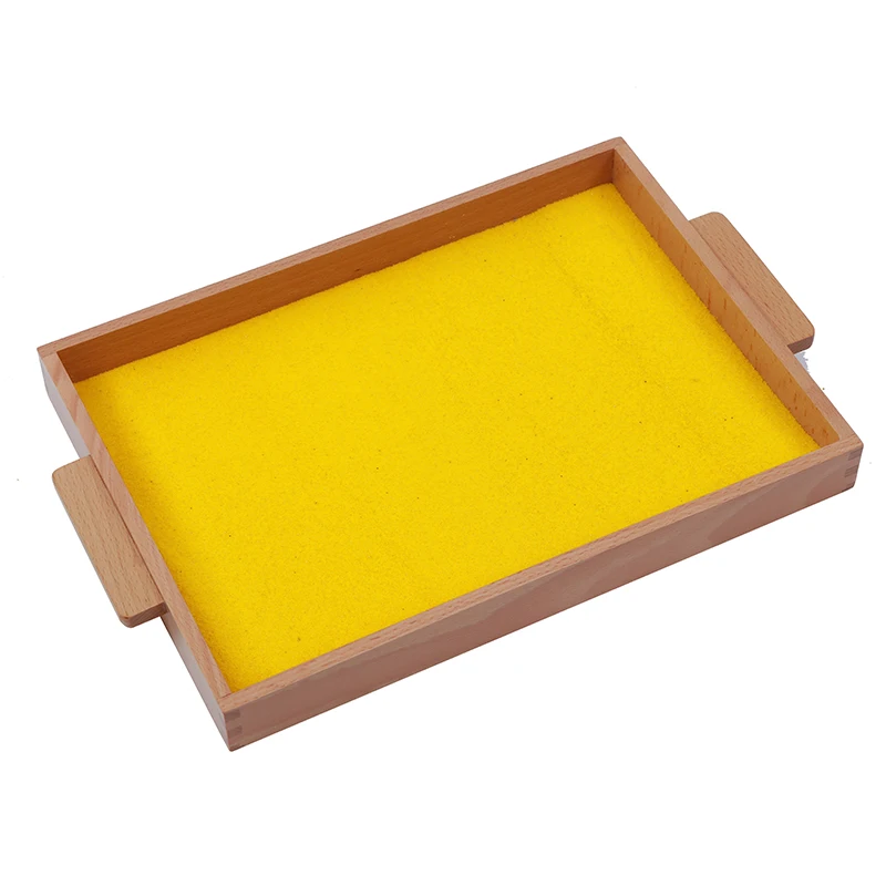 Baby Toy Montessori Sand Tray Early Childhood Education Preschool Training Learning Toys