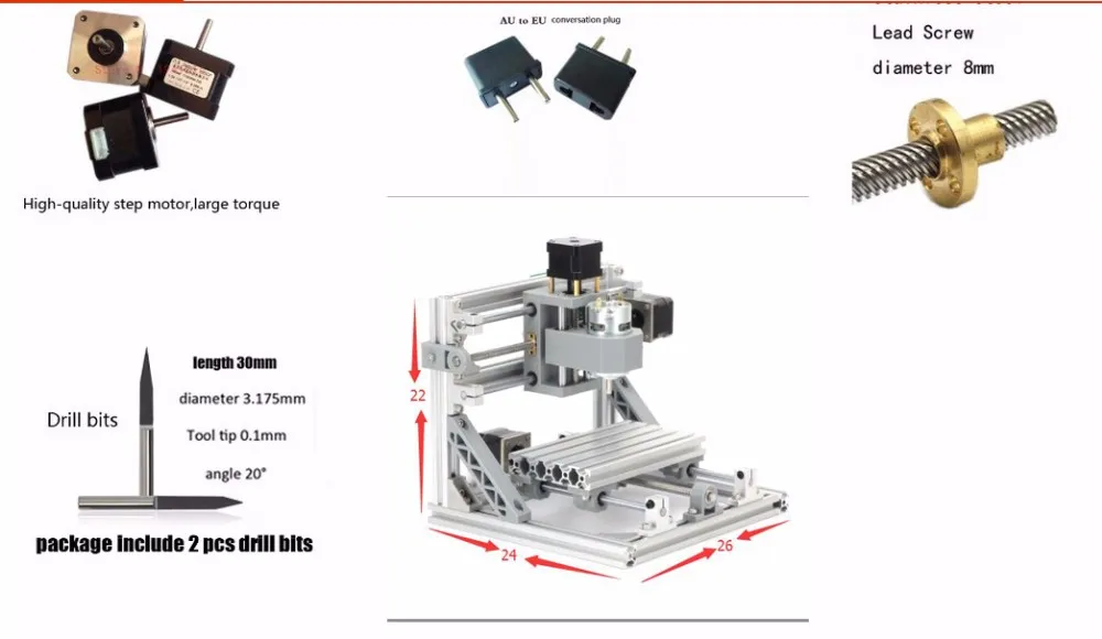 CNC Rounter DIY 1610 мини станок с ЧПУ, рабочая зона 16*10*4,5 см, 3 оси PCB фрезерный станок с GRBL управлением