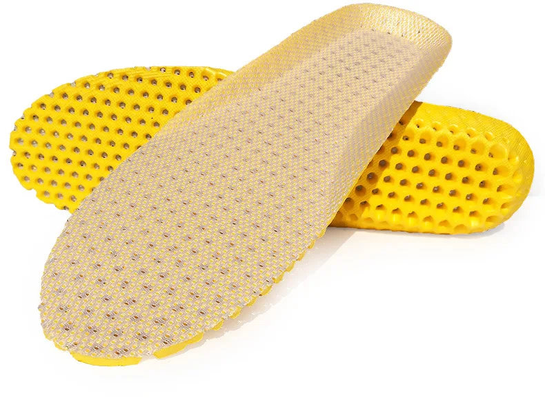 1pair Stretch Breathable Deodorant Shoe Running Cushion Insoles Pad Insert 35-45 STT01
