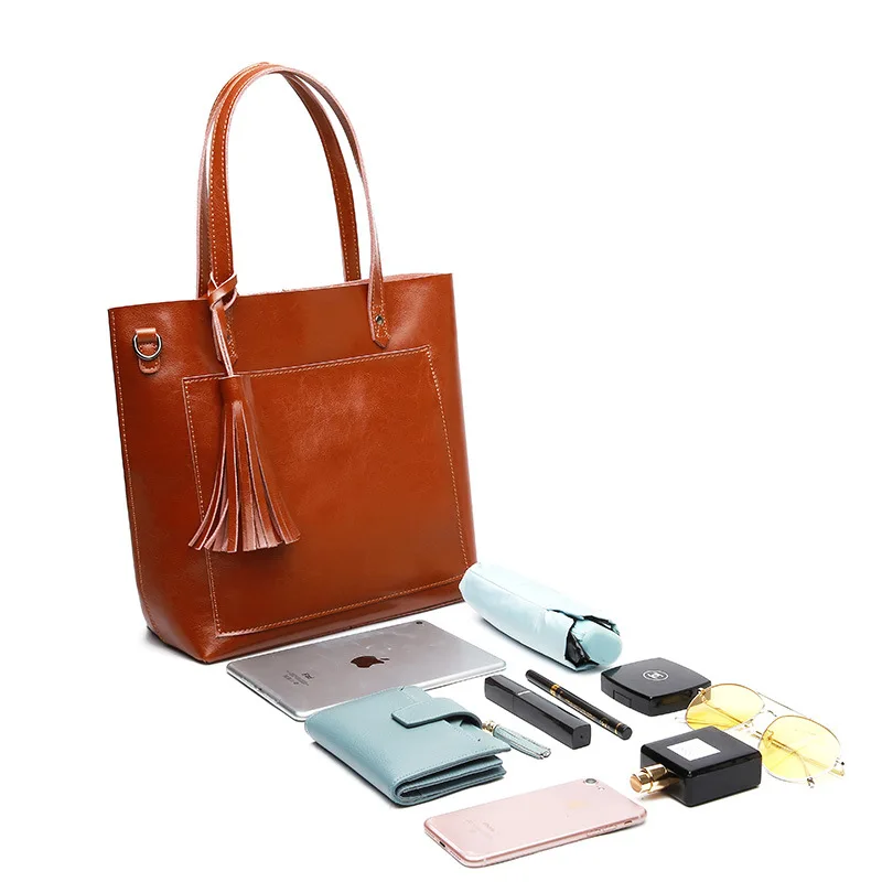 genuine leather women shoulder bag  (18)
